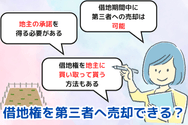 借地権を第三者へ売却できる?