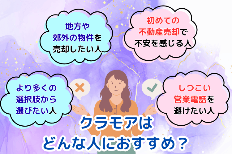 クラモアは どんな人におすすめ?