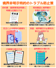 境界非明示特約のトラブル防止策