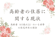 高齢者の住居に関する現状