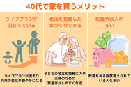 40代で家を買うメリット
