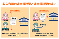 収入合算の連帯債務型と連帯保証型の違い