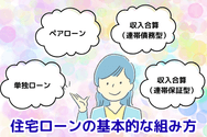 住宅ローンの基本的な組み方