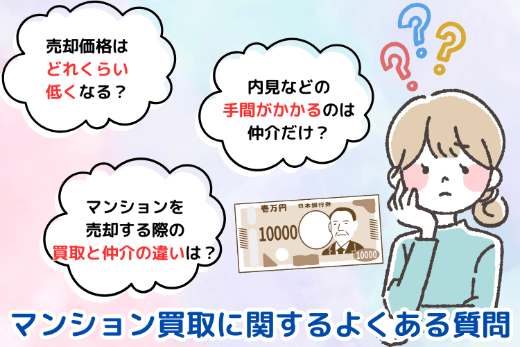 マンション買取に関するよくある質問
