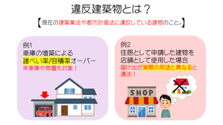 違反建築とは