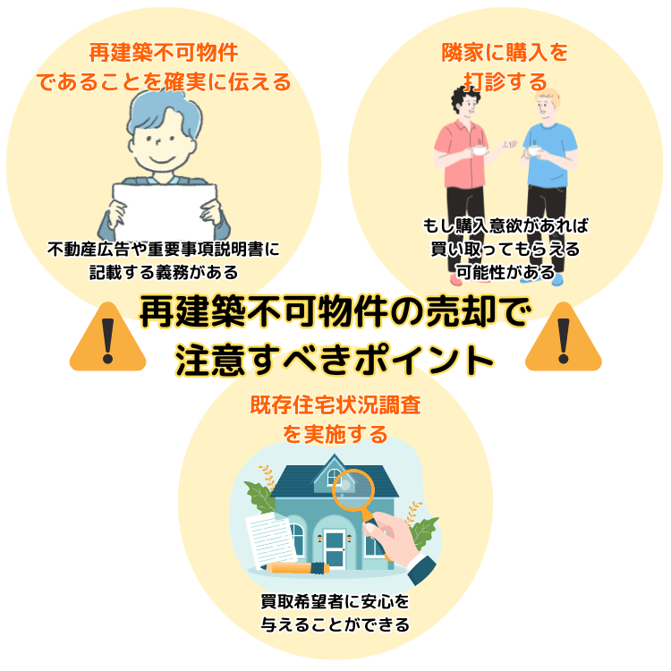 再建築不可物件の売却で注意すべきポイント