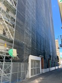 札幌市のマンションにおける大規模修繕工事の様子（築16年目時点）
