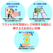 フラット35を団信なしで利用する場合に押さえておきたい対策