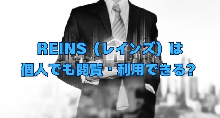 レインズは個人でも閲覧できる?