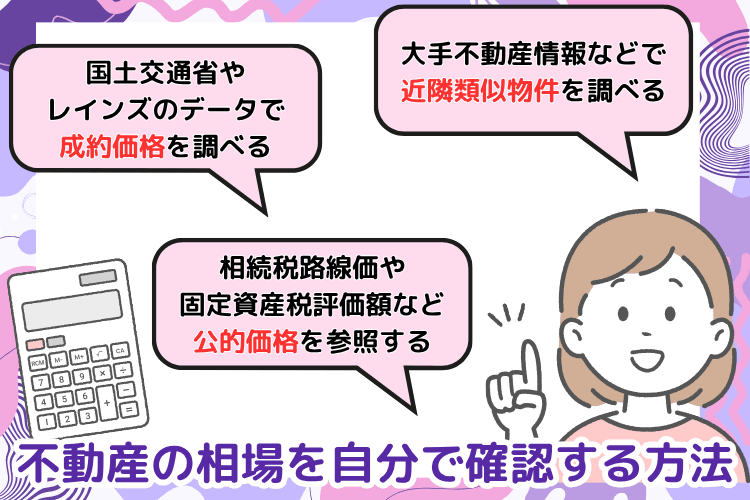 不動産の相場を自分で確認する方法