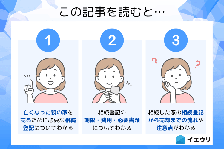 この記事を読むとわかること