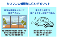 タワマンの低層階に住むデメリッ