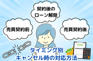 タイミング別キャンセル時の対応方法