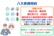 八大疾病特約について
