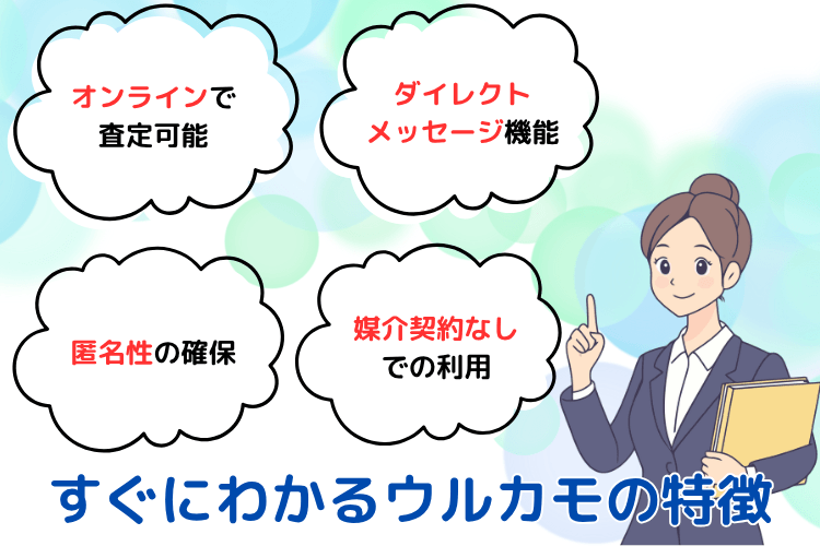 すぐにわかるウルカモの特徴