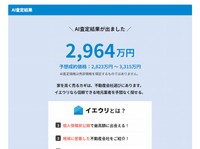 イエウリAI査定の結果