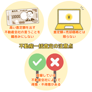 不動産一括査定の注意点 