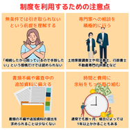 相続土地国庫帰属制度を利用するための注意点