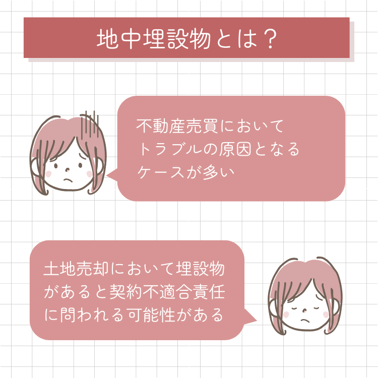 地中埋設物とは?