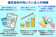 固定金利が向いている人の特徴