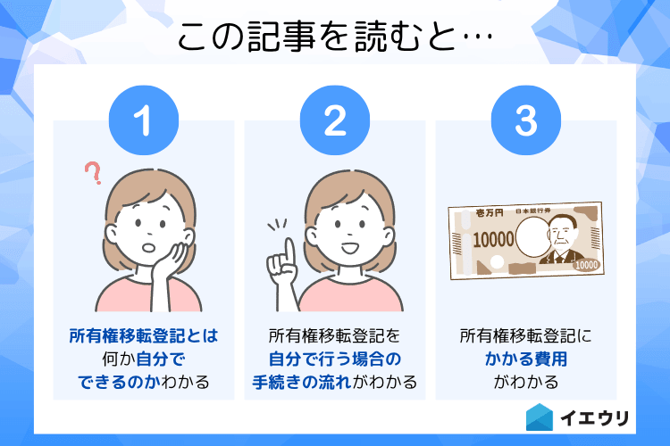 この記事を読むとわかること